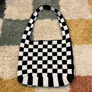 Checkered tote